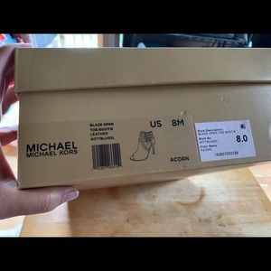 New Never used MK Booties